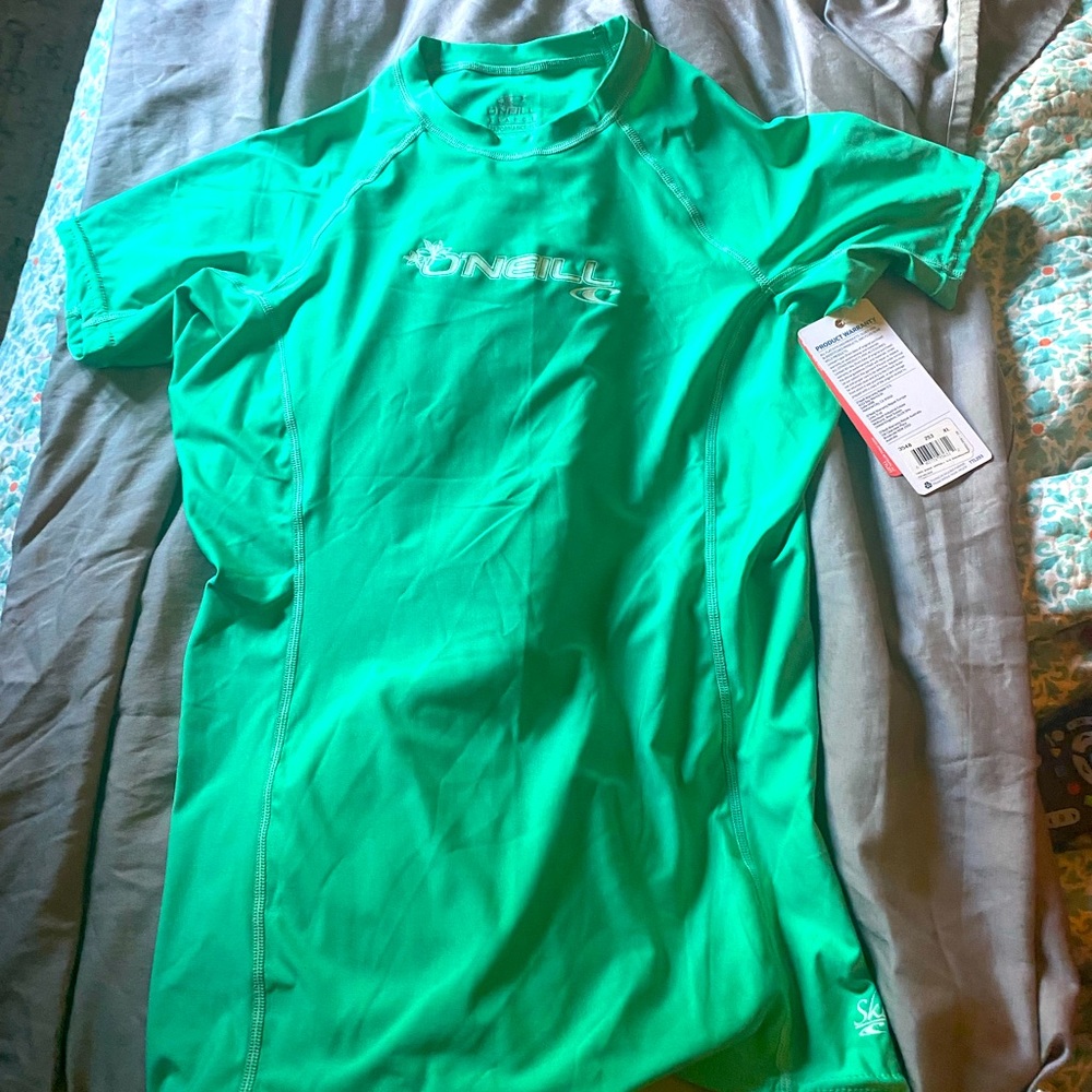 🌴NWT ONEILL Womens PFG
50 Rash Guard Short sleeve Top - sz XL